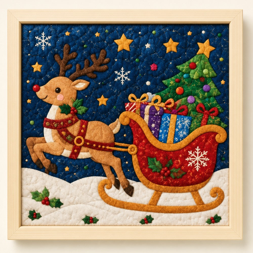 Reindeer and Sleigh